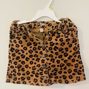 Cat & Jack Leopard Print Skirt